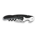 Murano Black Double Hinged Corkscrew